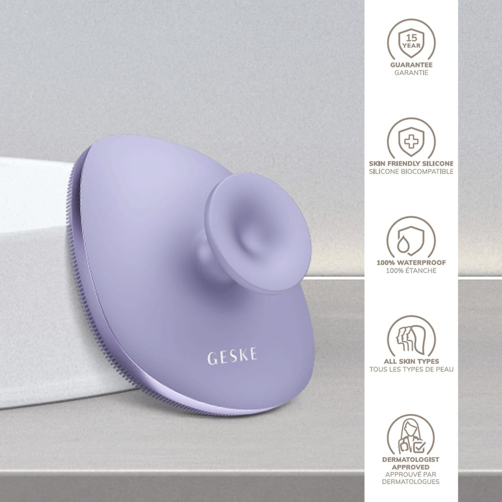 Фото товару: Щітка для тіла GESKE Body Brush metal 4в1 purple № 2