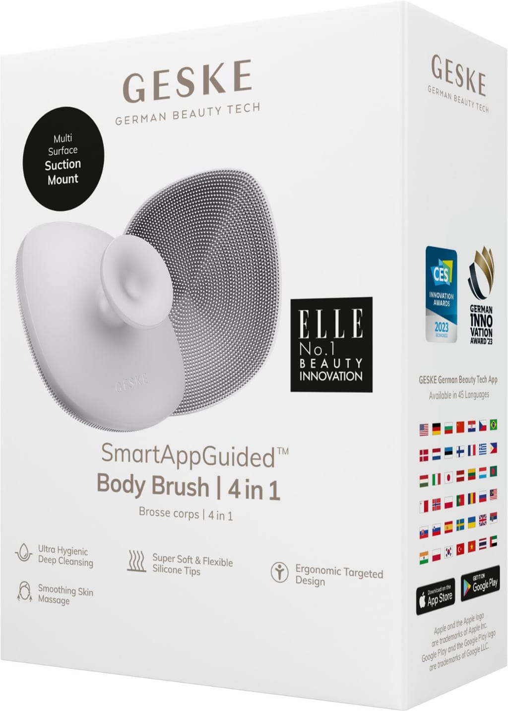 Фото товару: Щітка для тіла GESKE Body Brush 4в1 starlight № 7