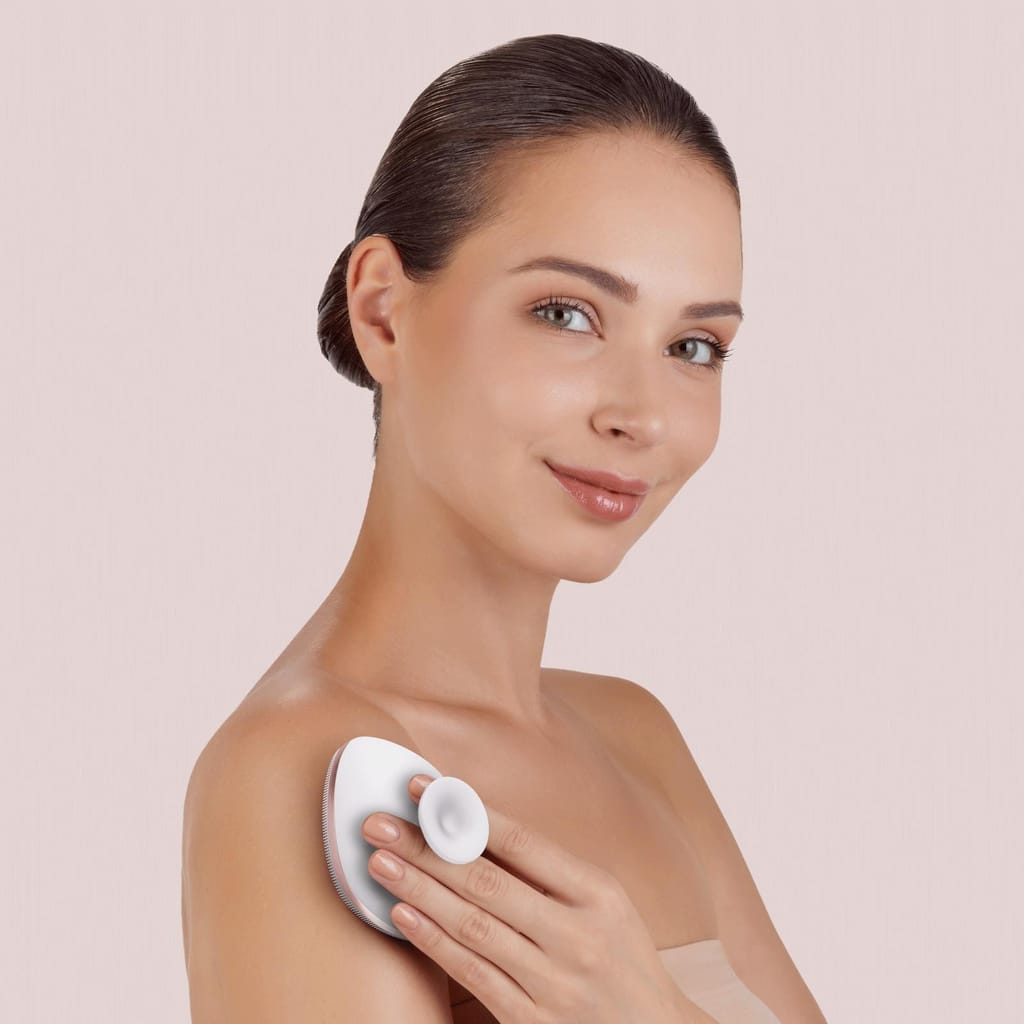 Фото товару: Щітка для тіла GESKE Body Brush metal 4в1 starlight № 3