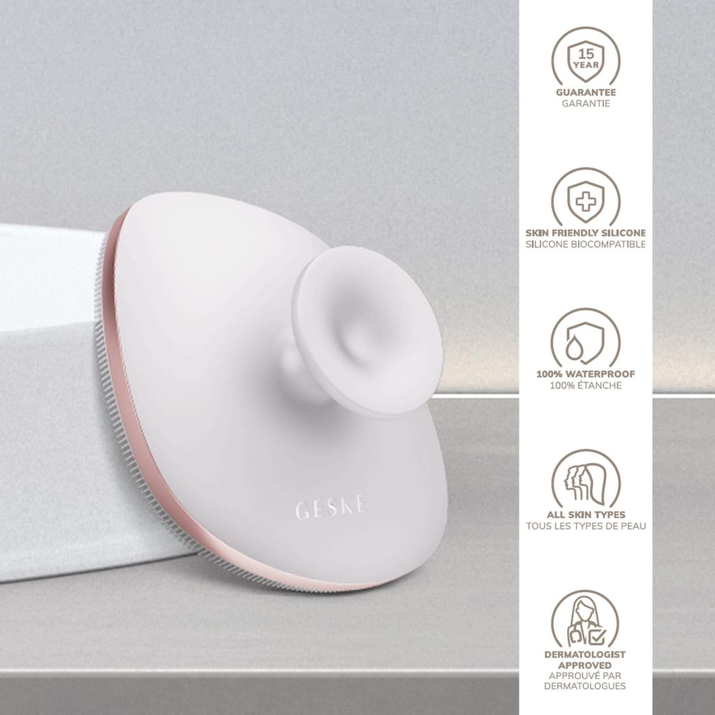 Фото товару: Щітка для тіла GESKE Body Brush metal 4в1 starlight № 2