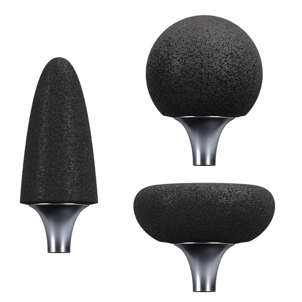 Фото товару: Шліфувальна пилка для стоп з додатковими насадками GESKE Electric Pumice Foot Smoothing Multi-Pen 8в1 black № 3