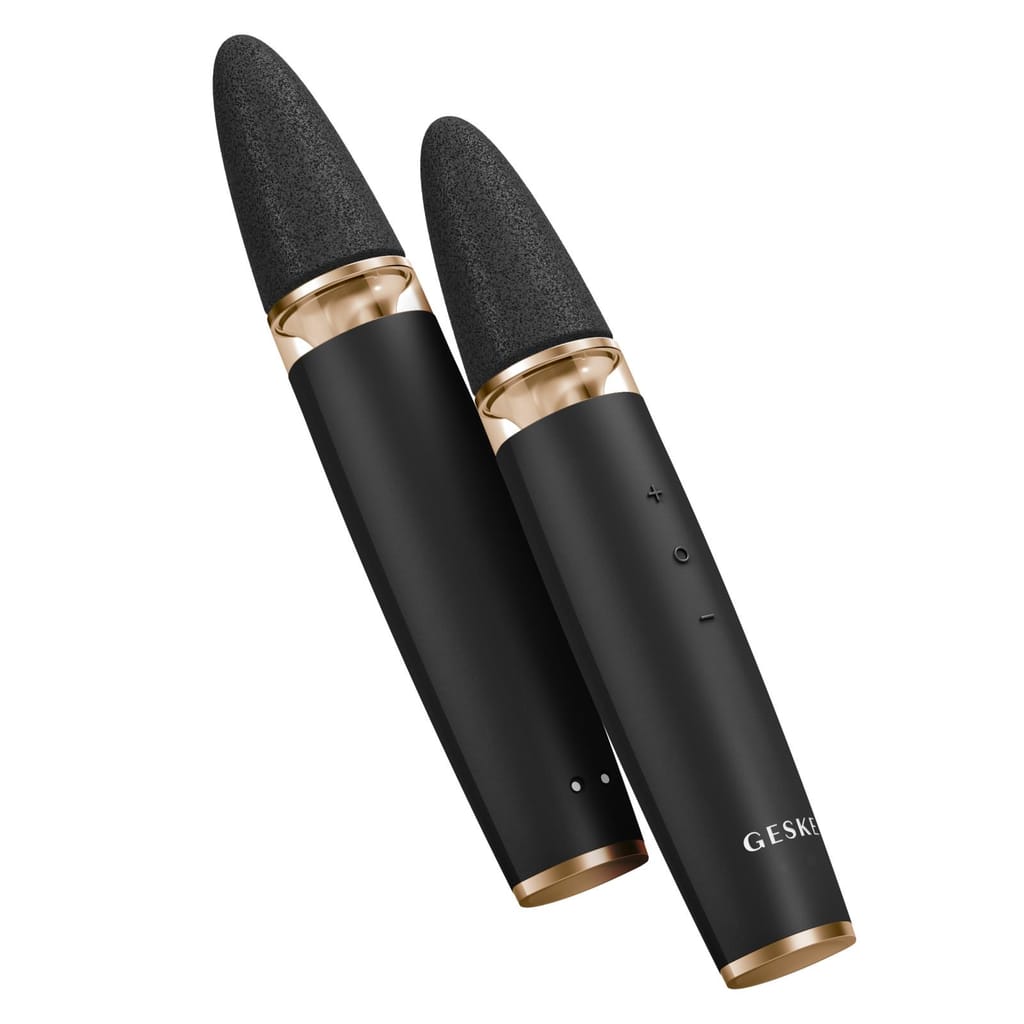 Фото товару: Шліфувальна пилка для стоп з додатковими насадками GESKE Electric Pumice Foot Smoothing Multi-Pen 8в1 gray № 4