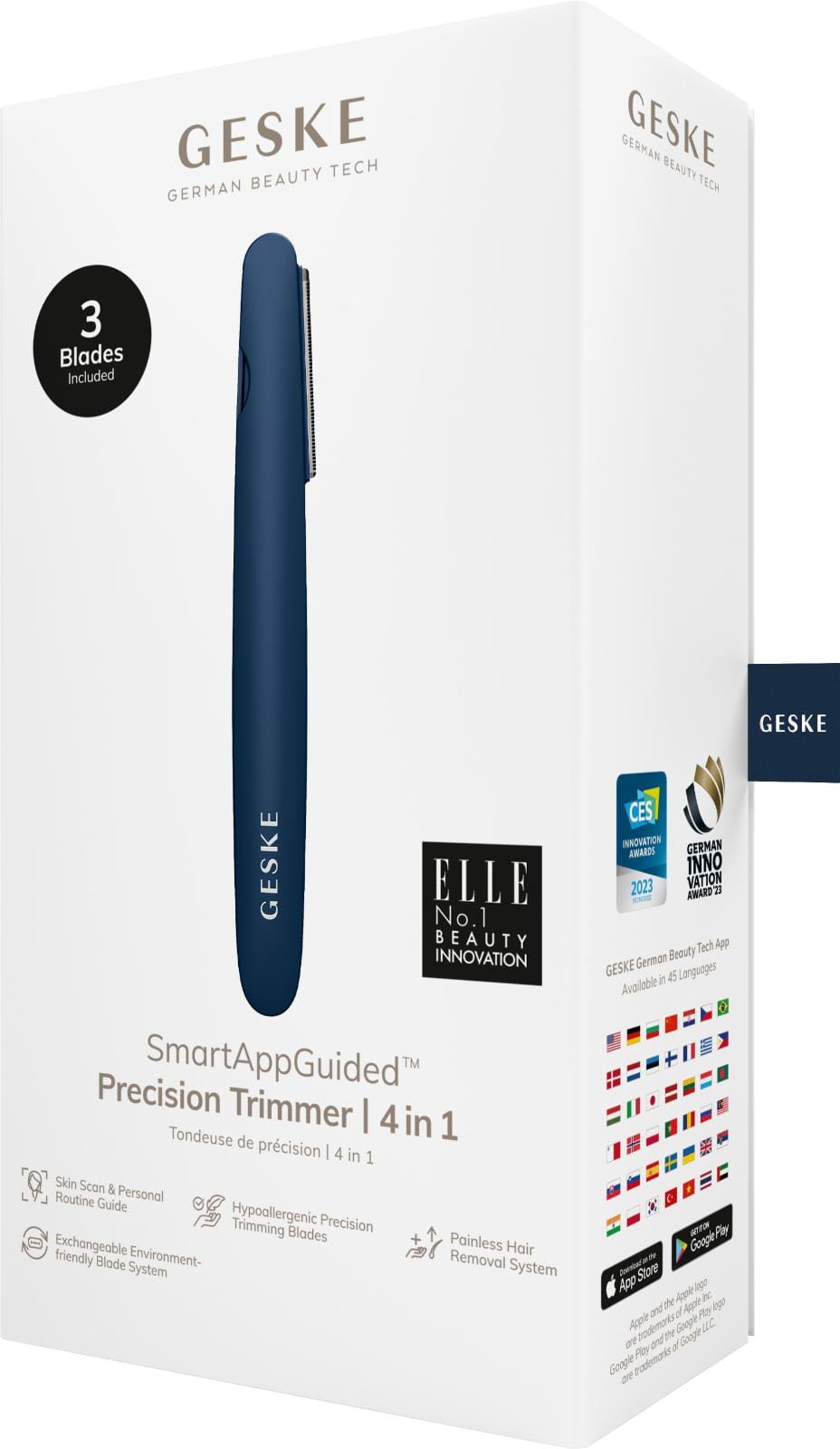 Фото товару: Тример GESKE Precision Trimmer 4в1 midnight № 7