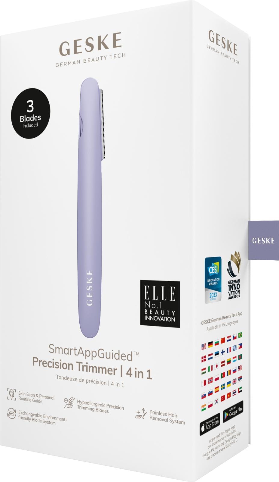 Фото товару: Тример GESKE Precision Trimmer 4в1 purple № 7