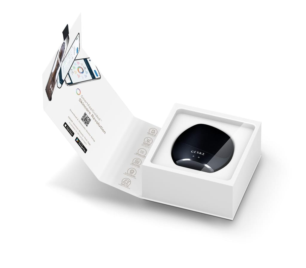 Фото товару: Ультразвукова щітка для тіла та інтенсивний пілінг GESKE Sonic Body Brush&Intensive Exfoliator 7в1 black № 8