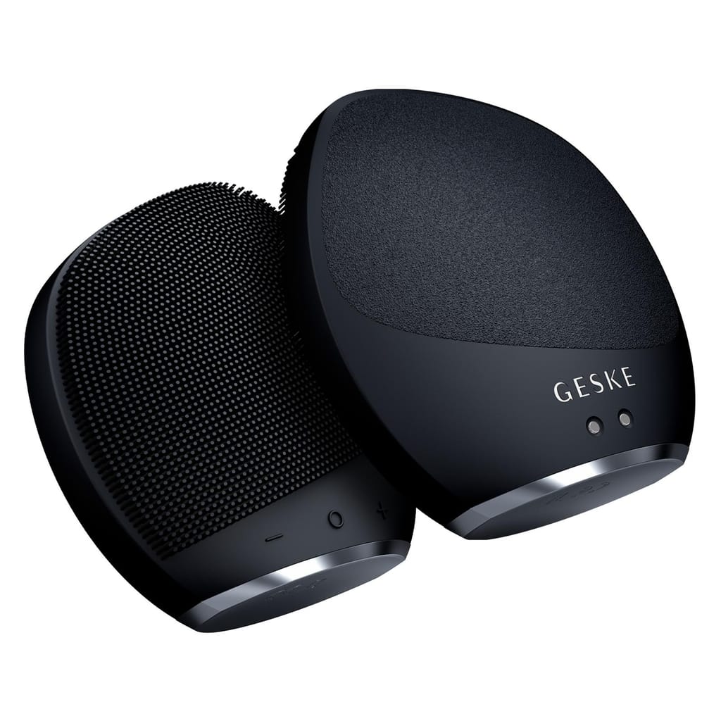 Фото товару: Ультразвукова щітка для тіла та інтенсивний пілінг GESKE Sonic Body Brush&Intensive Exfoliator 7в1 black № 5