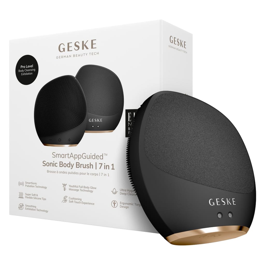 Фото товару: Ультразвукова щітка для тіла та інтенсивний пілінг GESKE Sonic Body Brush&Intensive Exfoliator 7в1 gray № 0
