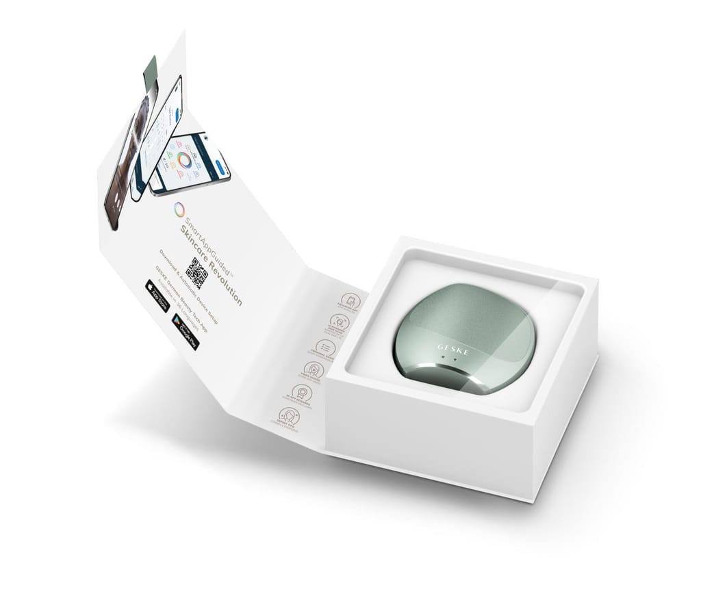 Фото товару: Ультразвукова щітка для тіла та інтенсивний пілінг GESKE Sonic Body Brush&Intensive Exfoliator 7в1 green № 8