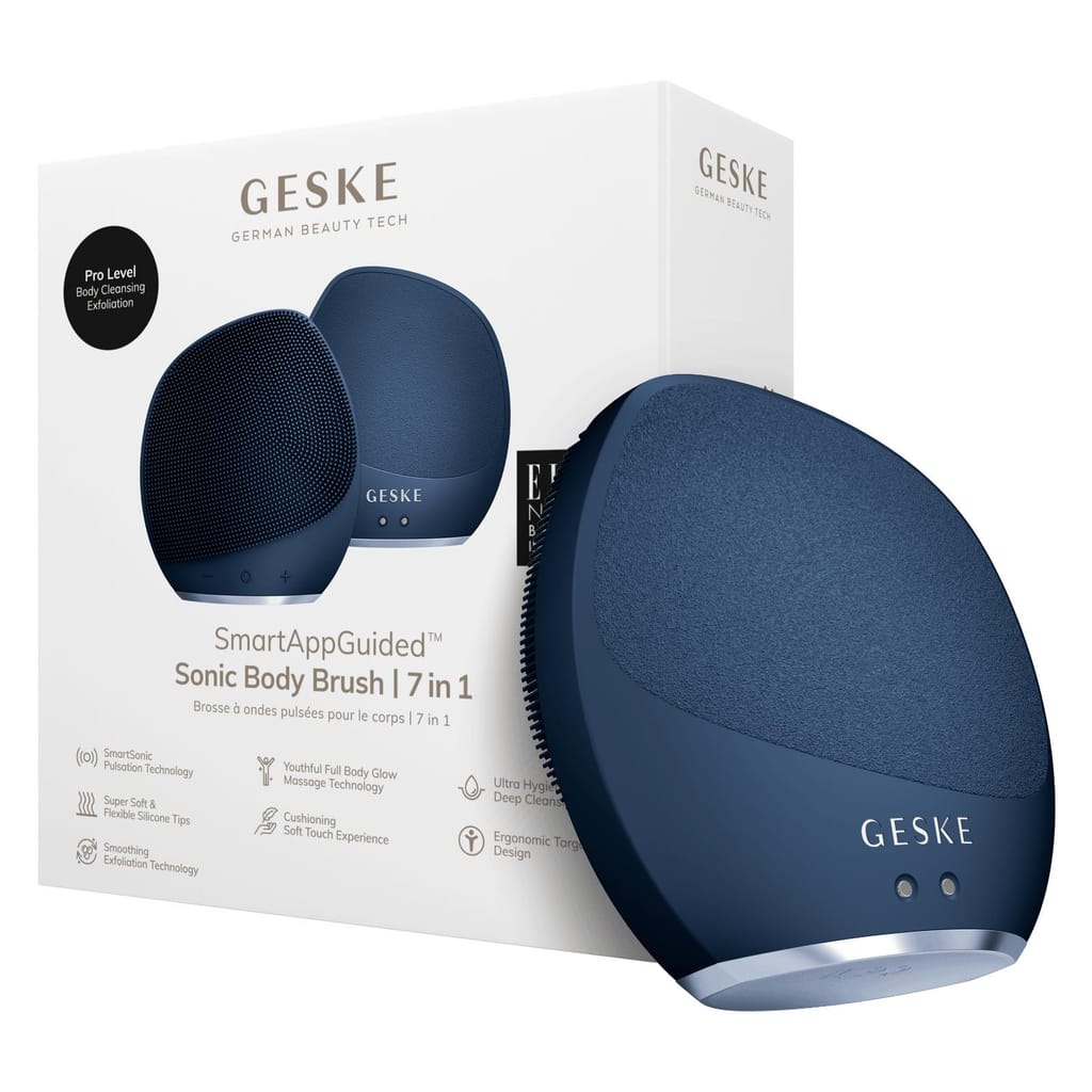 Фото товару: Ультразвукова щітка для тіла та інтенсивний пілінг GESKE Sonic Body Brush&Intensive Exfoliator 7в1 midnight № 0