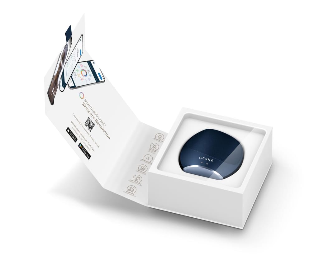 Фото товару: Ультразвукова щітка для тіла та інтенсивний пілінг GESKE Sonic Body Brush&Intensive Exfoliator 7в1 midnight № 8