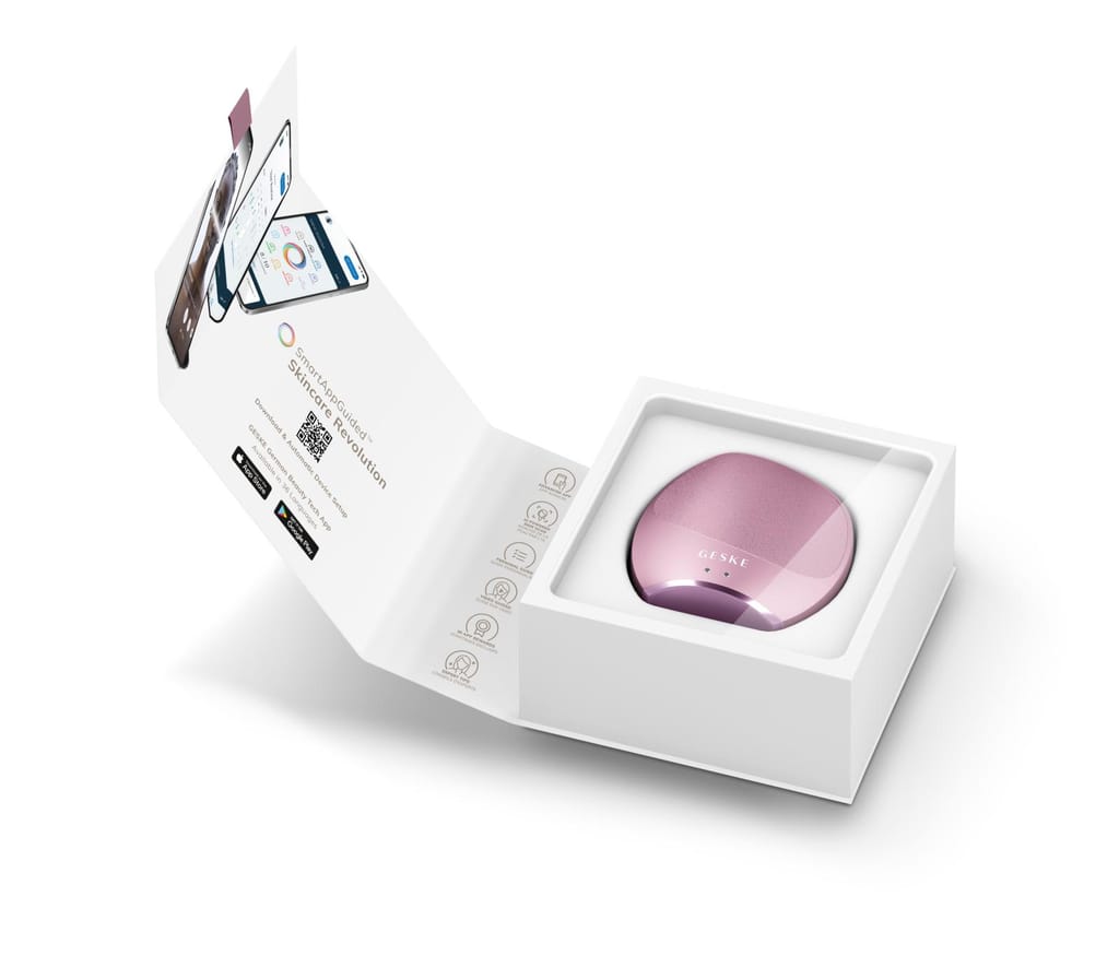 Фото товару: Ультразвукова щітка для тіла та інтенсивний пілінг GESKE Sonic Body Brush&Intensive Exfoliator 7в1 pink № 8