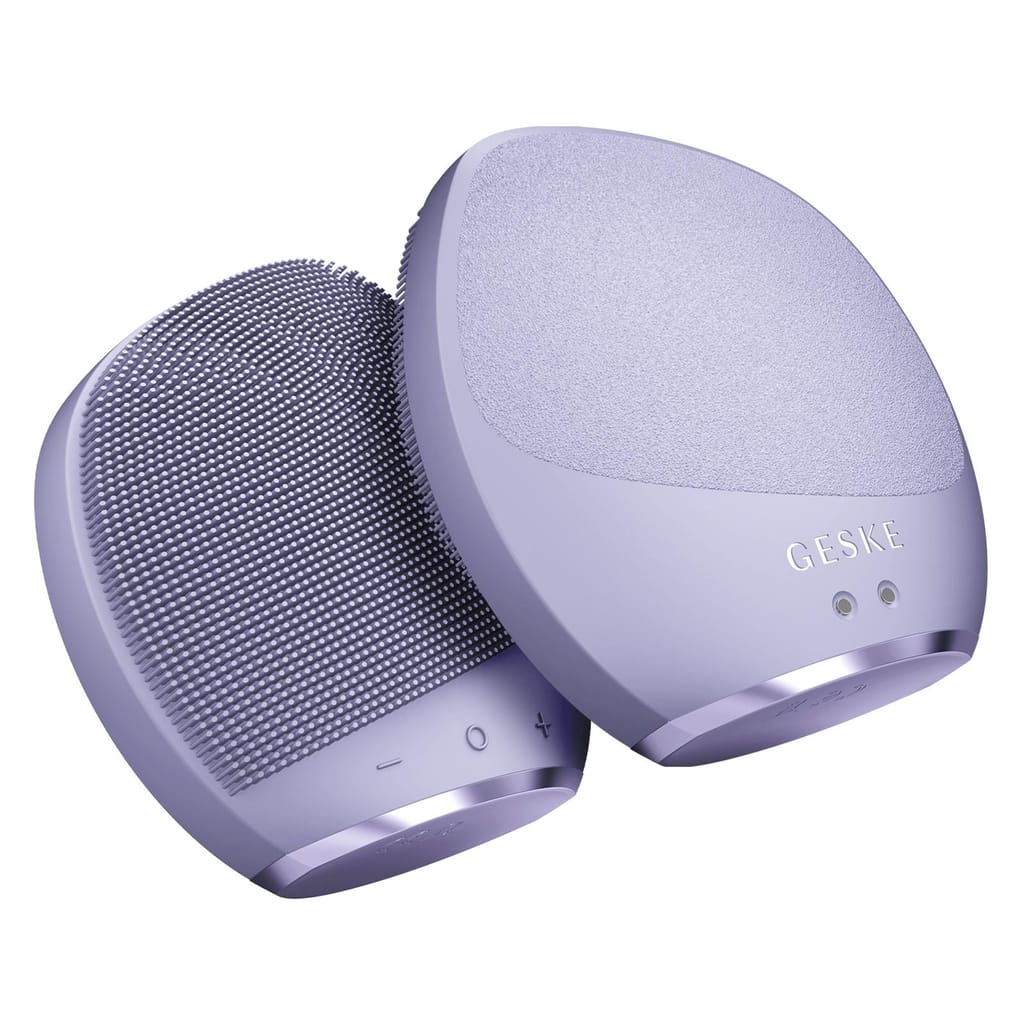 Фото товару: Ультразвукова щітка для тіла та інтенсивний пілінг GESKE Sonic Body Brush&Intensive Exfoliator 7в1 purple № 5