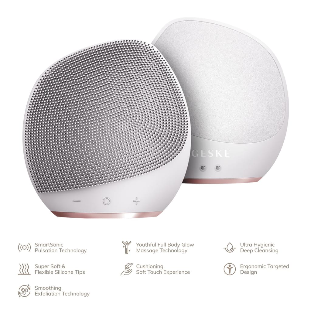 Фото товару: Ультразвукова щітка для тіла та інтенсивний пілінг GESKE Sonic Body Brush&Intensive Exfoliator 7в1 starlight № 1