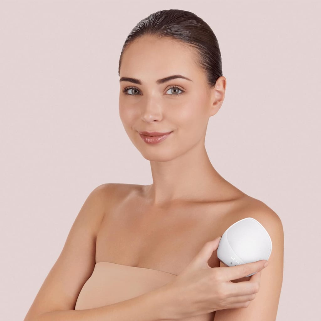 Фото товару: Ультразвукова щітка для тіла та інтенсивний пілінг GESKE Sonic Body Brush&Intensive Exfoliator 7в1 starlight № 3