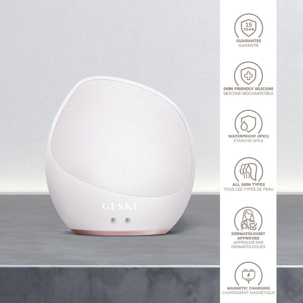 Фото товару: Ультразвукова щітка для тіла та інтенсивний пілінг GESKE Sonic Body Brush&Intensive Exfoliator 7в1 starlight № 2