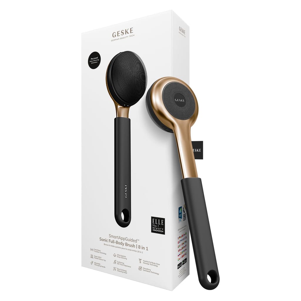 Фото товару: Ультразвукова щітка для всього тіла GESKE Sonic Full-Body Brush&Intensive Exfoliator 8в1 gray № 0