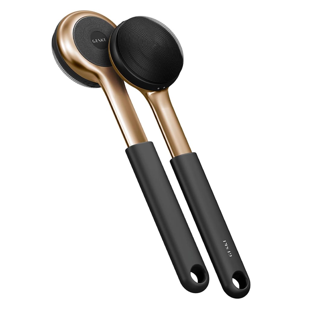 Фото товару: Ультразвукова щітка для всього тіла GESKE Sonic Full-Body Brush&Intensive Exfoliator 8в1 gray № 5